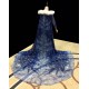 R998 OLAF'S FROZEN ADVENTURE Elsa dress with rhinestone on the bottom of the dress