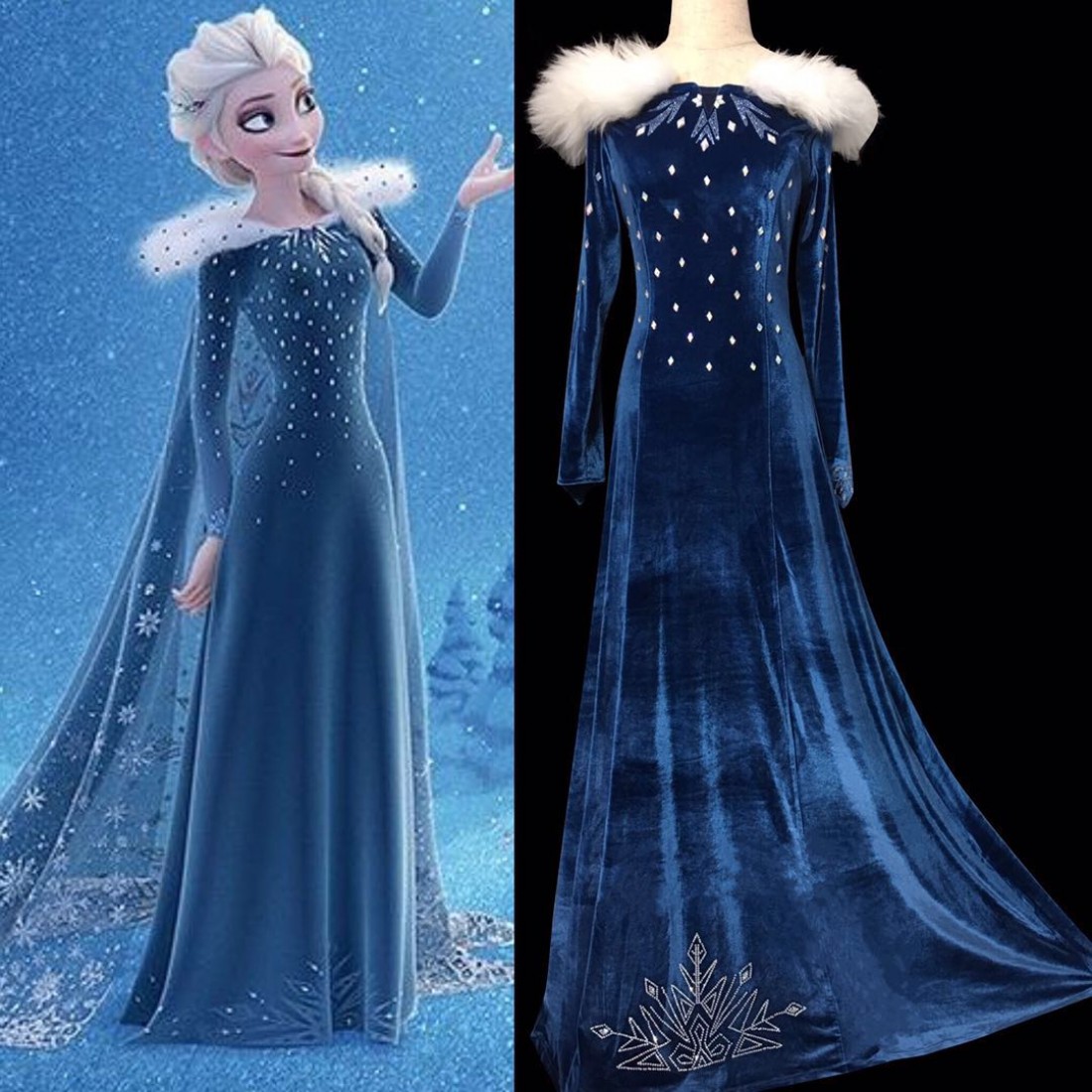 Эльза Frozen наряд
