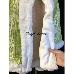 C438 TIANA PRINCESS COSTUME CAPE