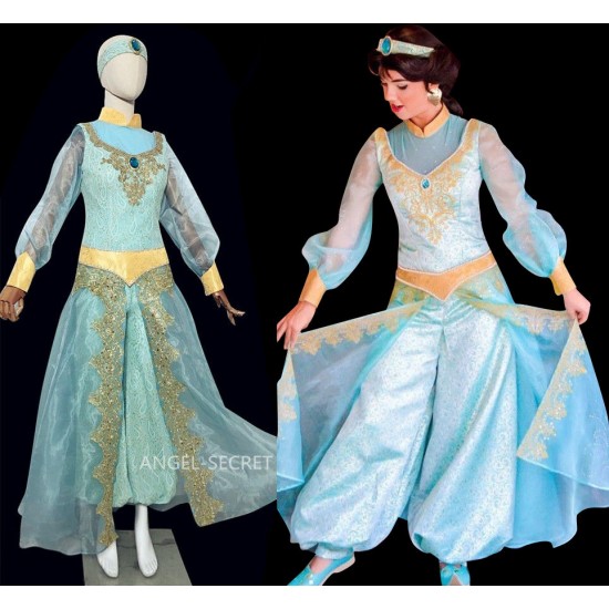 P076 Jasmine costume Aladdin moive 2019 cosplay princess custom made ·  angel-secret · Online Store Powered by Storenvy