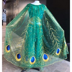 P076C Jasmine costume movie cosplay princess party custom made 2019 (cape only)