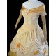 P114 Belle Ball Gown Cosplay Costume Inspired by Beauty and the Beast