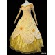 P114 Belle Ball Gown Cosplay Costume Inspired by Beauty and the Beast