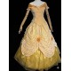 P114 Belle Ball Gown Cosplay Costume Inspired by Beauty and the Beast