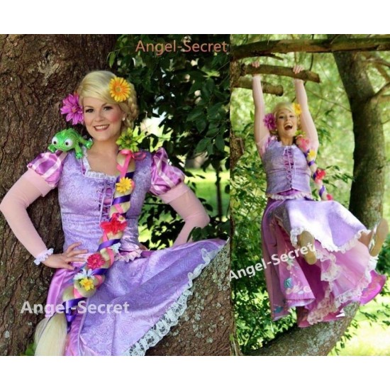 rapunzel cosplay costume