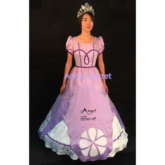 P146 SOPHIA costume Dress sofia the first princess