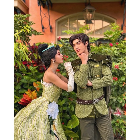 P150  prince naveen  frog and princess jacket and cape