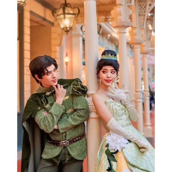 P150  prince naveen  frog and princess jacket and cape
