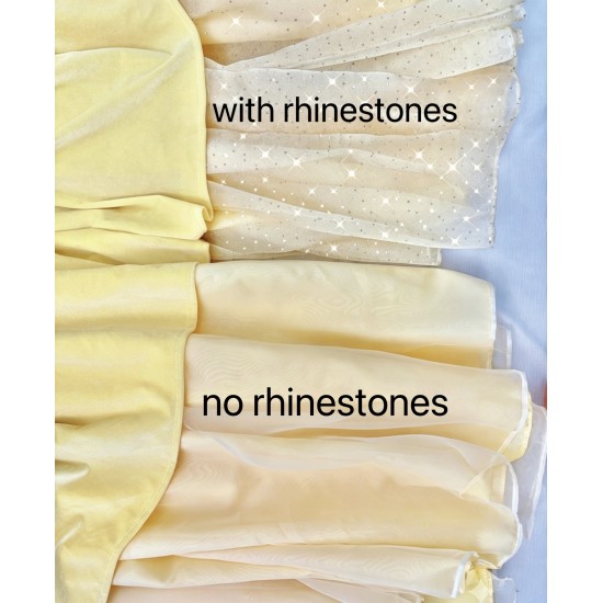 P206  New Belle Ball Gown Cosplay Costume Inspired by Beauty and the Beast