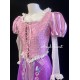 P244 Tangled Rapunzel Cosplay Costume women Princess dress cosplay