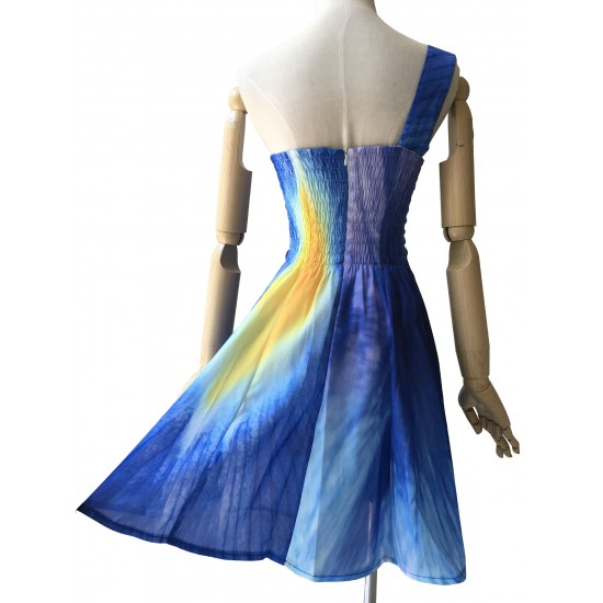 P277 silvermist costume iris print version dress
