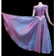 P358 COSPLAY Dress Princess sleeping beauty pink Costume Aurora women adult park Halloween 