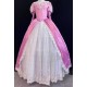 P385 Ariel mermaid Cosplay Costume Dress tailor made women princess pink gown