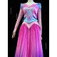 p399 COSPLAY Dress Princess sleeping beauty pink Costume Aurora women adult park Halloween 