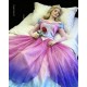 p399 COSPLAY Dress Princess sleeping beauty pink Costume Aurora women adult park Halloween 