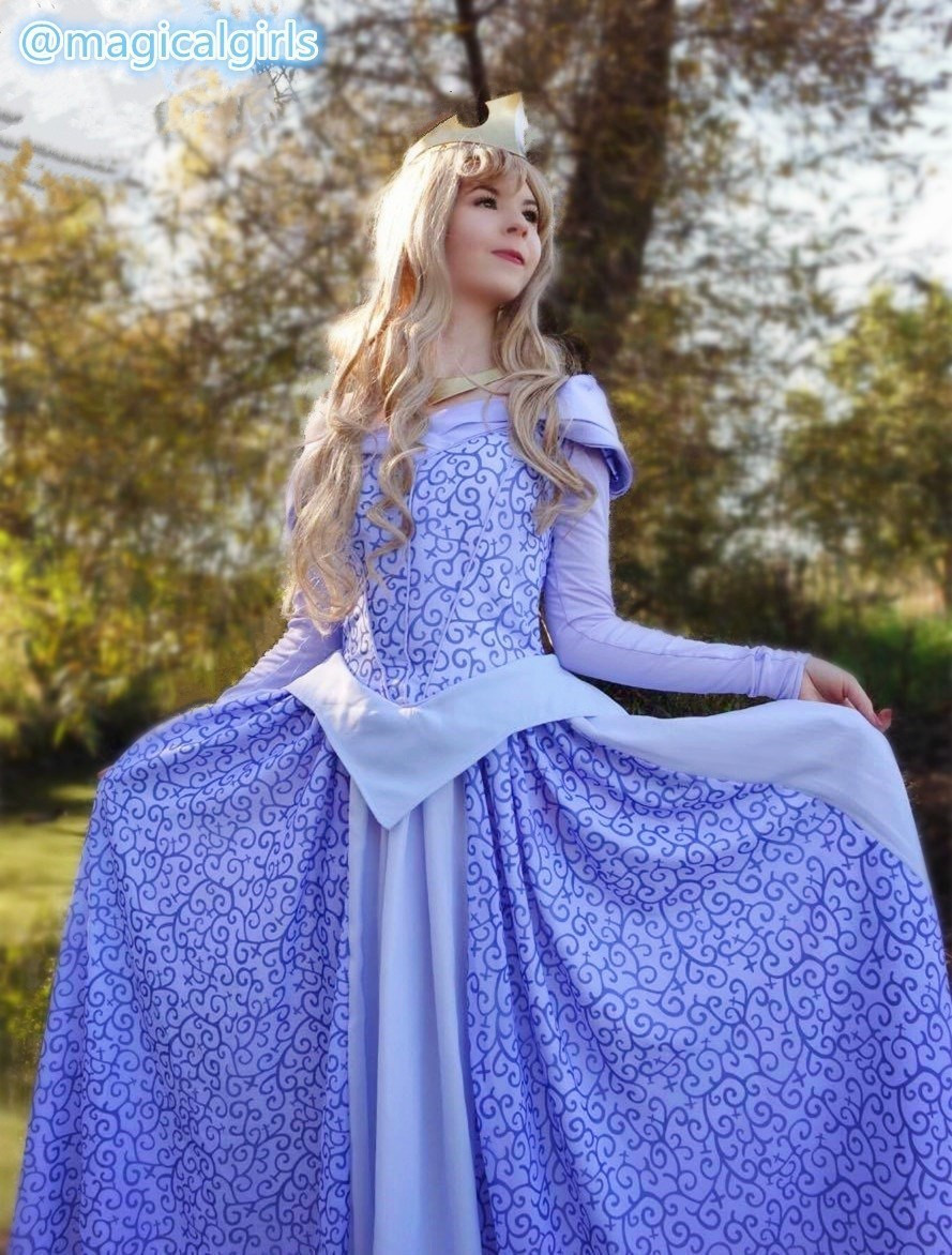 Disney Inspired, Sleeping Beauty Costume Adult, Aurora Dress Change Color,  Aurora Adult Costume, Pink/blue Sleeping Beauty, 
