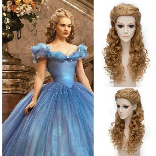 P147 Movies Cosplay Costume Classic Cinderella Dress Princess 4291