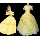 P102 COSPLAY beauty and beast princess belle Costume tailor made puffy version