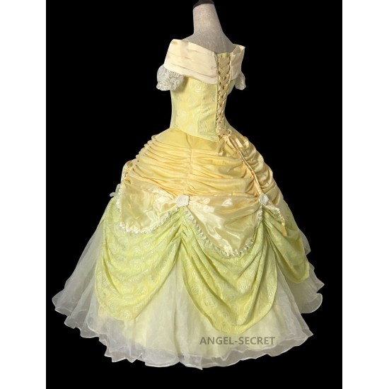 princess belle prom dress