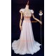 P155 Sailor Moon cosplay princess gown dress Costumes scepter wedding white