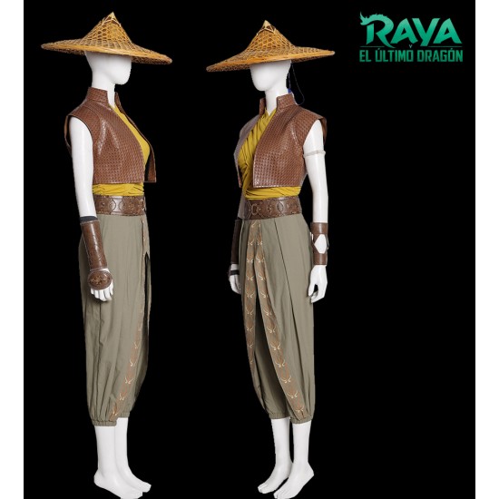 RA001 Raya And The Last Dragon Raya Cosplay Costume