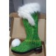 TK10 Tinkerbell furry boots shoes 