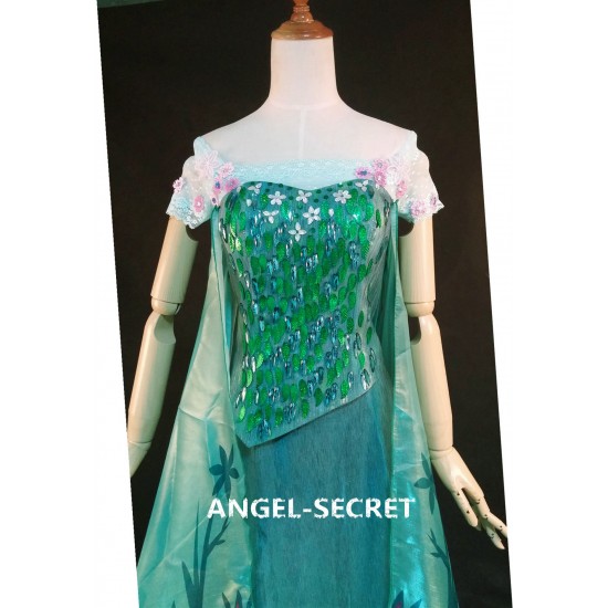 TOP10 elsa corset and sleevse only of J929 for frozen fever ,  no cape, no skirt