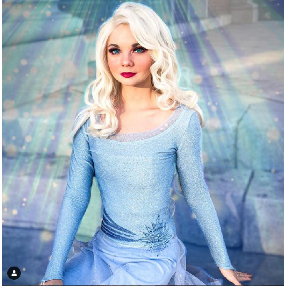 top86 Frozen2 Elsa dress costume