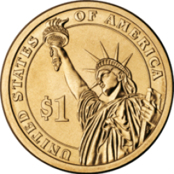 USD 1 dollar  for difference or charge