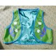 VS4 vest for J959 Anna frozen fever sunflower green vest